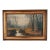 Antique Original Forest Landscape Oil Painting C. 1910 For Sale