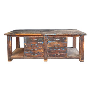 Vintage Industrial Counter, 1950 For Sale