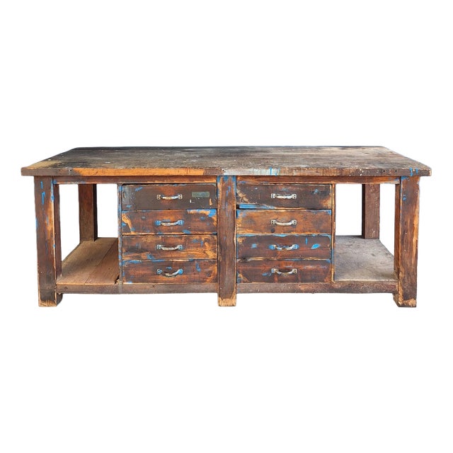 Vintage Industrial Counter, 1950 For Sale