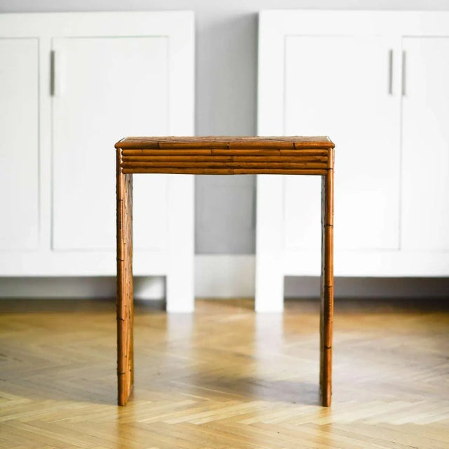 Vintage Bamboo Console Table, in Flawless conditions. Designed from 2000