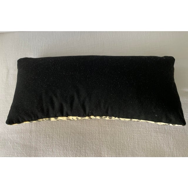 Traditional Silk Tapestry Leopard Pillow For Sale - Image 3 of 5