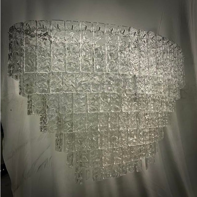 2000 - 2009 Murano Art Glass Chandelier, 2000 For Sale - Image 5 of 11