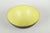 Krenit Bowl 1960s. Classic Danish design bowl in black-lacquered metal with an enamelled interior in a rare yellow colour....