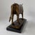 Copper Large Bronze Texas Longhorn Sculpture on Marble Base For Sale - Image 8 of 10