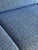 Blue Upholstered Convertible Sofa Daybed 3-Seat Couch Lounge Mid-Century Modern 1970s For Sale - Image 11 of 11