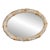Large 1970's Silver & Gold Gilt Rococo Style Mirror. For Sale