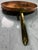 Vintage Italian Copper Crepe Pan With Brass Handle, Made in Italy For Sale - Image 4 of 5