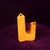 Space Age Sculptural Amber Ceramic Vase, Italy, 1970 For Sale - Image 6 of 18