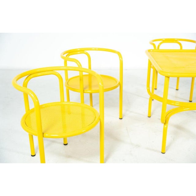 Locus Solus Outdoor Garden Set by Gae Aulenti for Poltronova, Italy, 1964, Set of 5 For Sale - Image 6 of 14