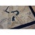 Textile 1930s Antique Ivory Scene Pictorial Birds Wool Chinese Peking Knotted Small Rug For Sale - Image 7 of 9
