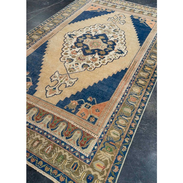 Brown Turkish Vintage Rug 5'6" x 9'2" #21000 For Sale - Image 8 of 8