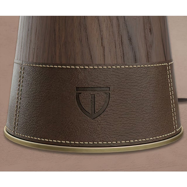 Lloyd II Table Lamp by Wood Tailors Club For Sale - Image 15 of 17