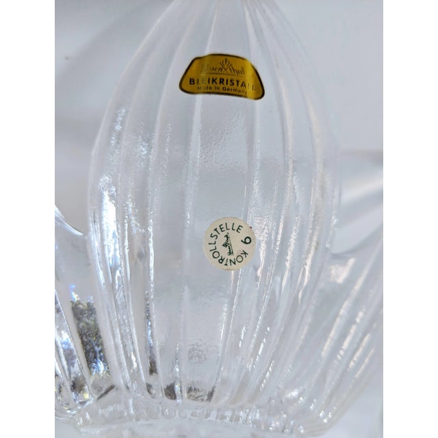 Rosenthal Studio Line Bleikristall German Glass Flower Petal Bowls - Set of 10 For Sale - Image 9 of 13
