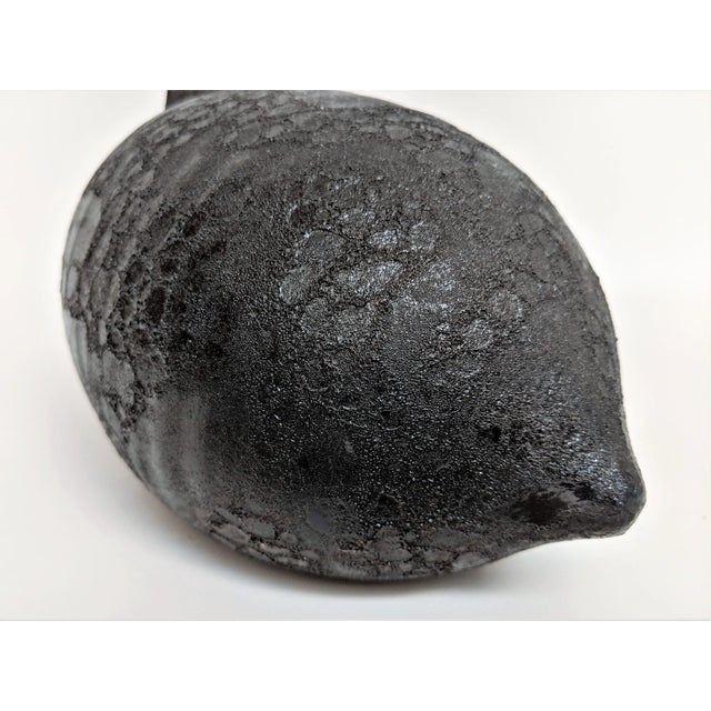 1980s Mid Century Modern Studio Ceramic Hen For Sale - Image 11 of 13