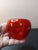 Glass 1980s Murano Made in Italy Red Art Glass Apple Paperweight For Sale - Image 7 of 9