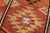 Orange Bohemian Runner Rug For Sale - Image 5 of 7