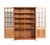 Mission Oak 4 Door Display China Cabinet - Michael's Cherry Stain For Sale - Image 4 of 10