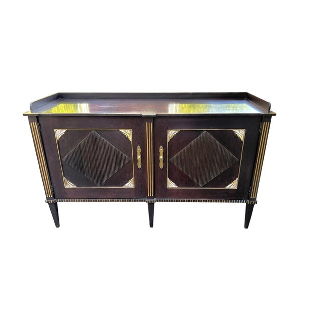 Hickory Chair Company Embassy Mahogany Sideboard by Mariette Himes Gomez For Sale In Indianapolis - Image 6 of 17