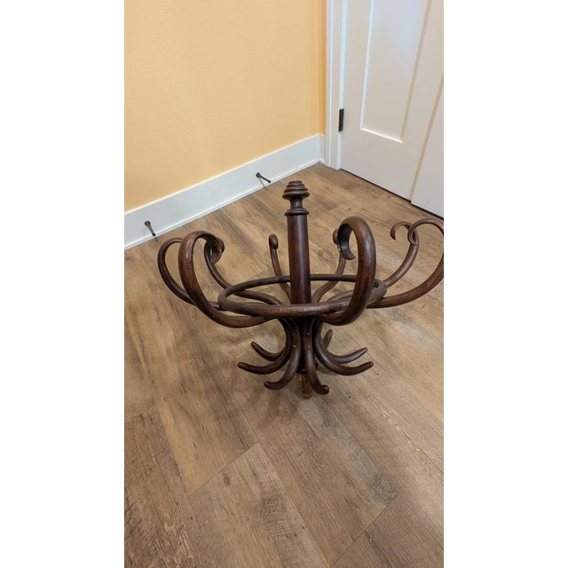 Thonet Bentwood Hall Tree, 1910, Authenticated For Sale - Image 11 of 17
