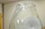 Vintage Mid Century Italian Modern Pulegoso Bubble Glass White Dimple 14" Vase For Sale - Image 12 of 15