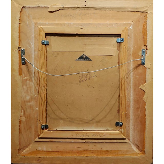 Ludvig Vollmar -19th Century Balcony Serenade Scene - Oil Painting For Sale - Image 11 of 12