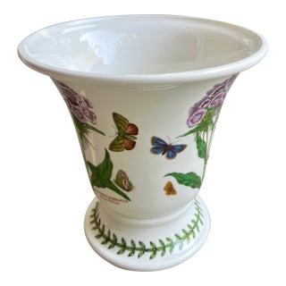 Portmeirion Botanical Garden Porcelain "Cache Pot No. 2" For Sale