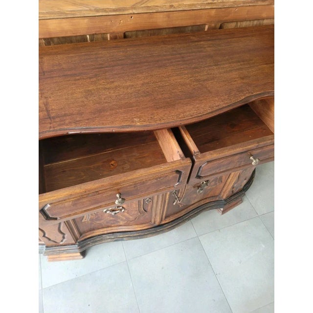 Italian Shaped Sideboard, 1950s For Sale - Image 4 of 13