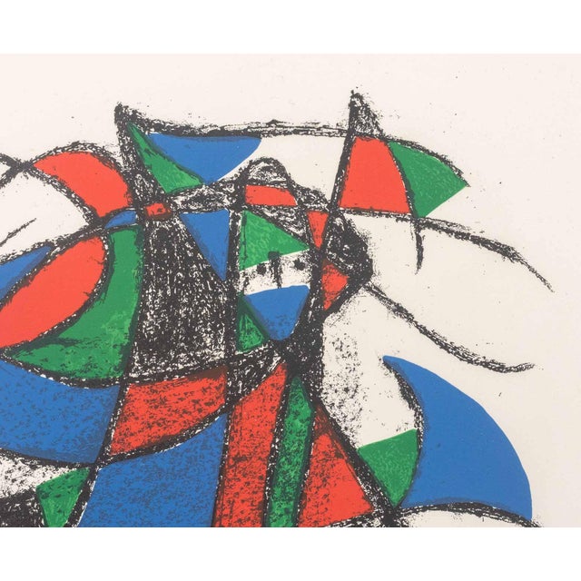 Joan Miró Joan Miro "Lithograph Iv" Lithograph, 1975 For Sale - Image 4 of 11