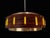 Mid-Century Danish Pendant Light with Rosewood Finish, 1960s, in Very Good conditions. Designed 1960 to 1969 European Plug...