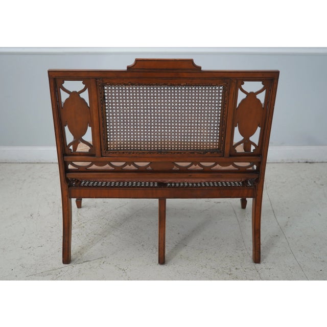 Antique English Adams Paint Decorated Settee For Sale - Image 9 of 12