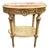 1970s French Louis XVI Gilt Beech Pink Marble Side Table For Sale