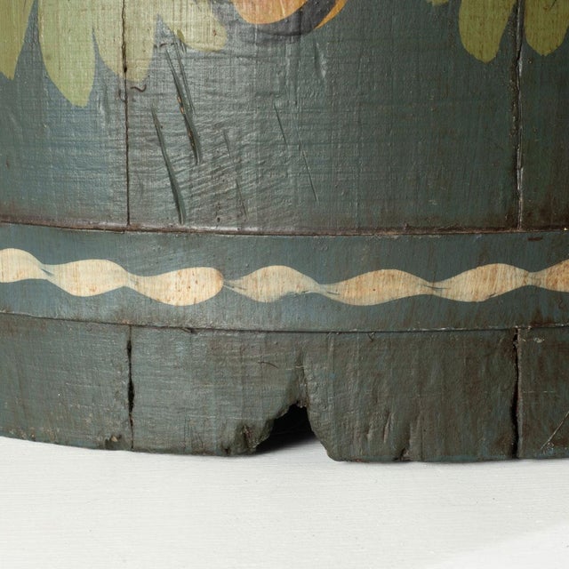 Mid 20th Century Tole Painted Bucket For Sale - Image 5 of 13
