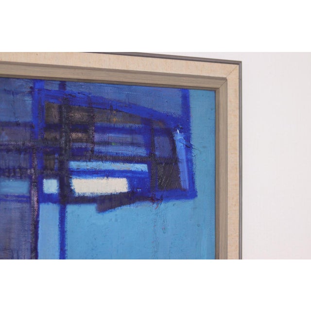 Stig Ryberg, Balcony, 1960s, Oil on Canvas, Framed For Sale - Image 14 of 16