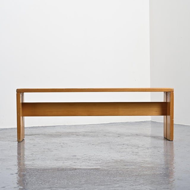 Pine Bench from Les Arcs, France, 1970s For Sale - Image 9 of 12