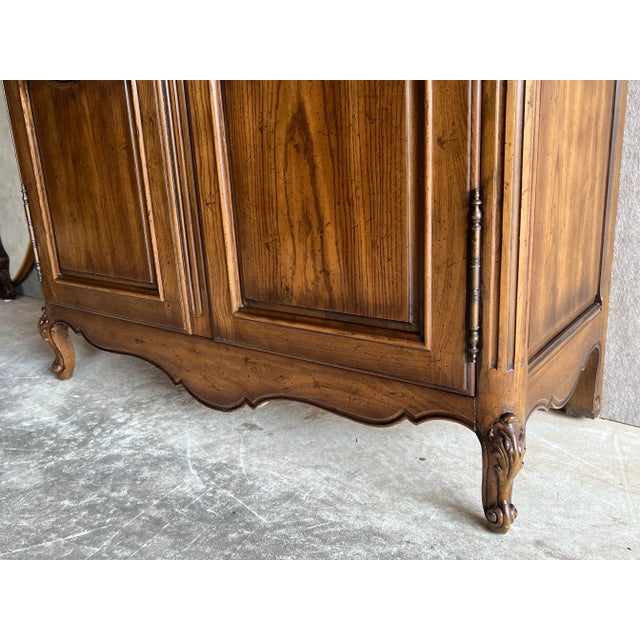 Henredon French Provincial Four Centuries Storage Armoire For Sale - Image 10 of 12