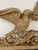 Vintage Extra Large 1970s French Style Hand-Painted Mirror With Cast Metal Gilded Bird & Urn Crest- 76” For Sale In Chicago - Image 6 of 12