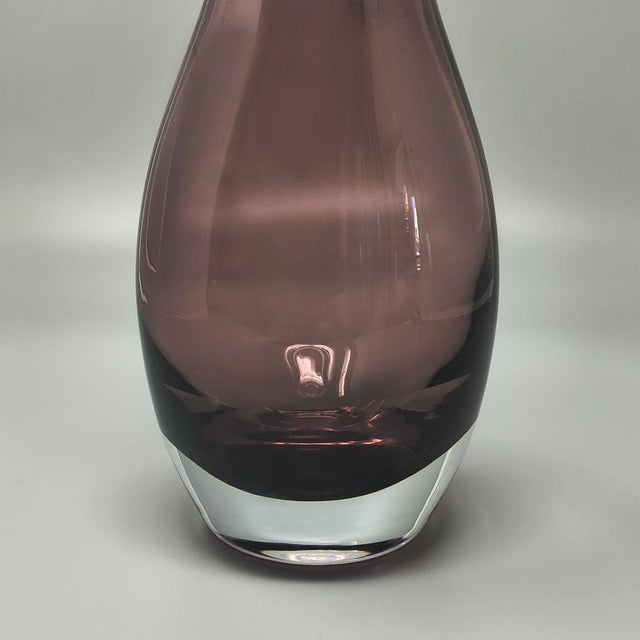 Space Age Purple Vase by V. Nason in Murano Glass, Italy, 1970s For Sale - Image 6 of 7