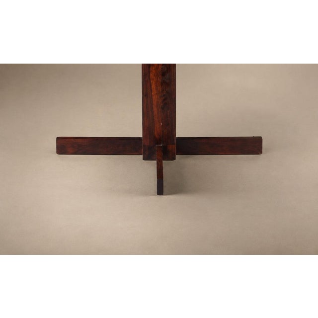 Brazilian Modern Rosewood Round Dining Table by Celina Decorações, 1960s For Sale - Image 13 of 16
