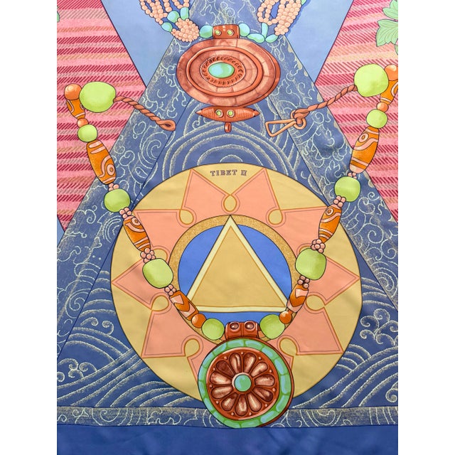 Hermès Tibet II Silk Scarf 2002 From Caty Latham For Sale - Image 11 of 12