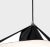 Mid-Century Modern Large Daniel Becker 'Emily 5' Chandelier in Glossy Black for Moss Objects For Sale - Image 3 of 13