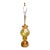 Mid 20th Century Hollywood Regency Marbro Original Amber Glass Lamp For Sale