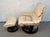 Late 20th Century Late 20th Century Pair of j.e Ekornes "Stressless" Leather Recliners W/ Matching Ottomans For Sale - Image 5 of 13