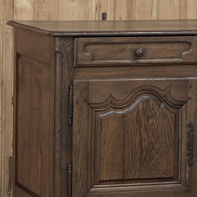 Wood 18th Century Country French Louis XV Oak Buffet ~ Sideboard For Sale - Image 7 of 18