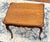 Traditional Antique Tiger Oak Table With Scalloped Apron For Sale - Image 3 of 11