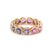 Natural 5.13 cts blue pink sapphire ring in 18k gold For Sale - Image 13 of 18