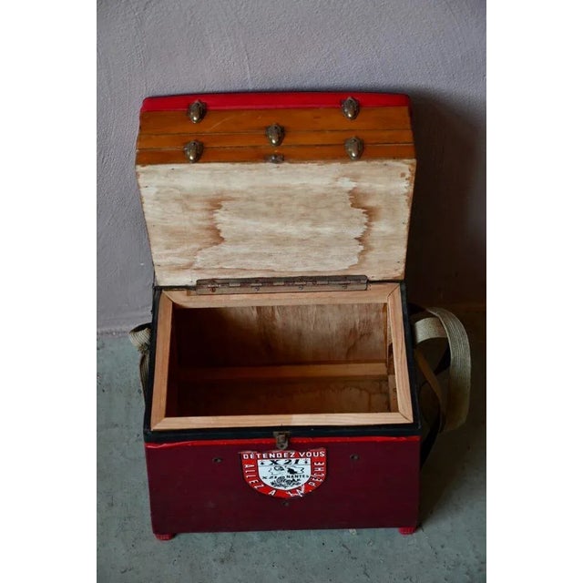 Vintage French Fisherman's Stool, 1960s For Sale - Image 9 of 15