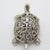 1980s Vintage Italian Handmade Genuine Silver Perforated Turtle Figurine Miniature For Sale - Image 5 of 12