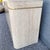 Wood Postmodern Faux Travertine Laminate Credenza With Gold Accent For Sale - Image 7 of 8
