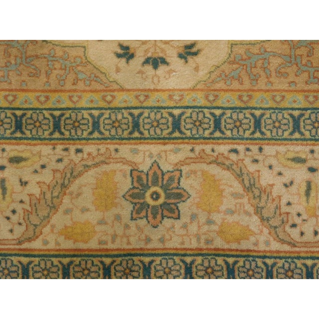 Early 21st Century Vintage Hand Knotted Woolen Rug. 4'x 6' For Sale - Image 10 of 13