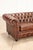 Chesterfield Style Brown Leather Sofa For Sale - Image 10 of 18